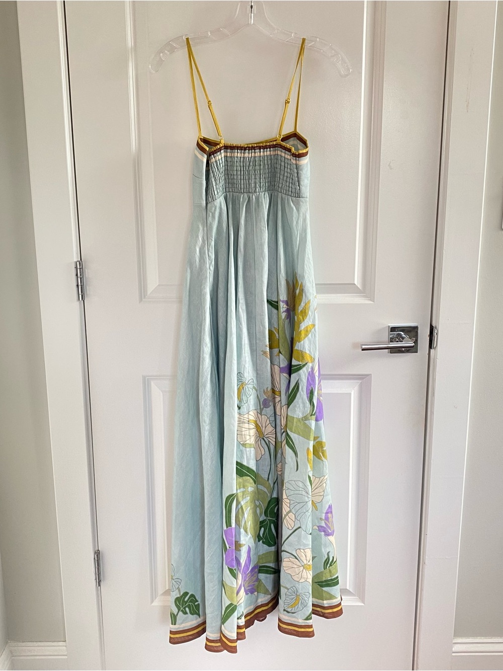 Anthropologie ALÉMAIS Alfie 100% Linen Sleeveless A-Line Sundress Sz 2 NWT - Picture 7 of 7